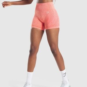 Gymshark Vital Seamless Shorts - Coral Marl